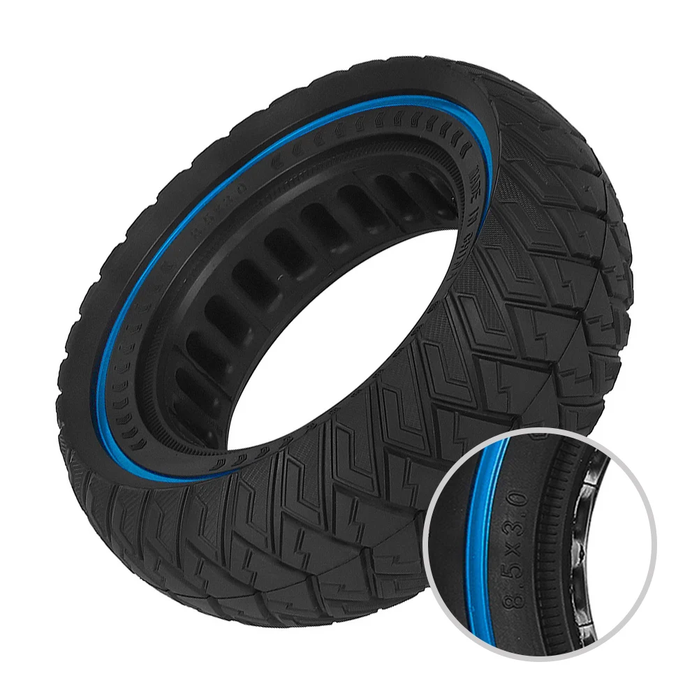 

8,5 дюймовые 8,5*3,0 сплошные шины для электрического скутера, сплошные шины для нуля 8 9 для VSETT 8 9, широкие сплошные шины с износостойким рисунком синих крыльев