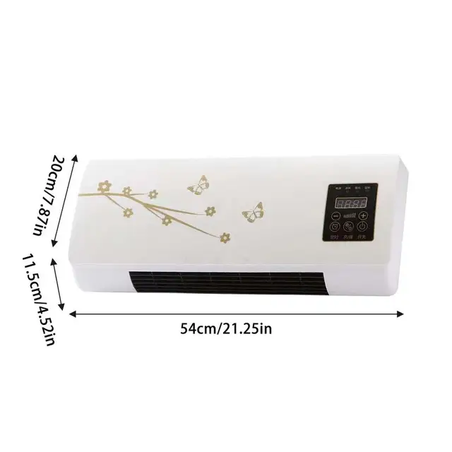 Wall Mounted Air Conditioner Mini Cooling and Heating Air Conditioner With Timer And Cold/Heat Easy Control And Heat AC Unit 5