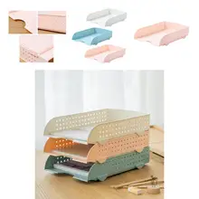 

Durable Premium Decorative Desk Organiser File Holder Document Rack for Daily Life File Storage Tray File Shelf