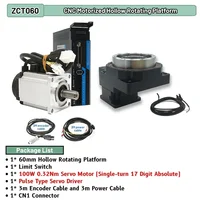 Hollow Rotating Platform 360° CNC Electric Rotary Table – High-Precision Rotary Indexing Plate for Industrial Automation - Image 5