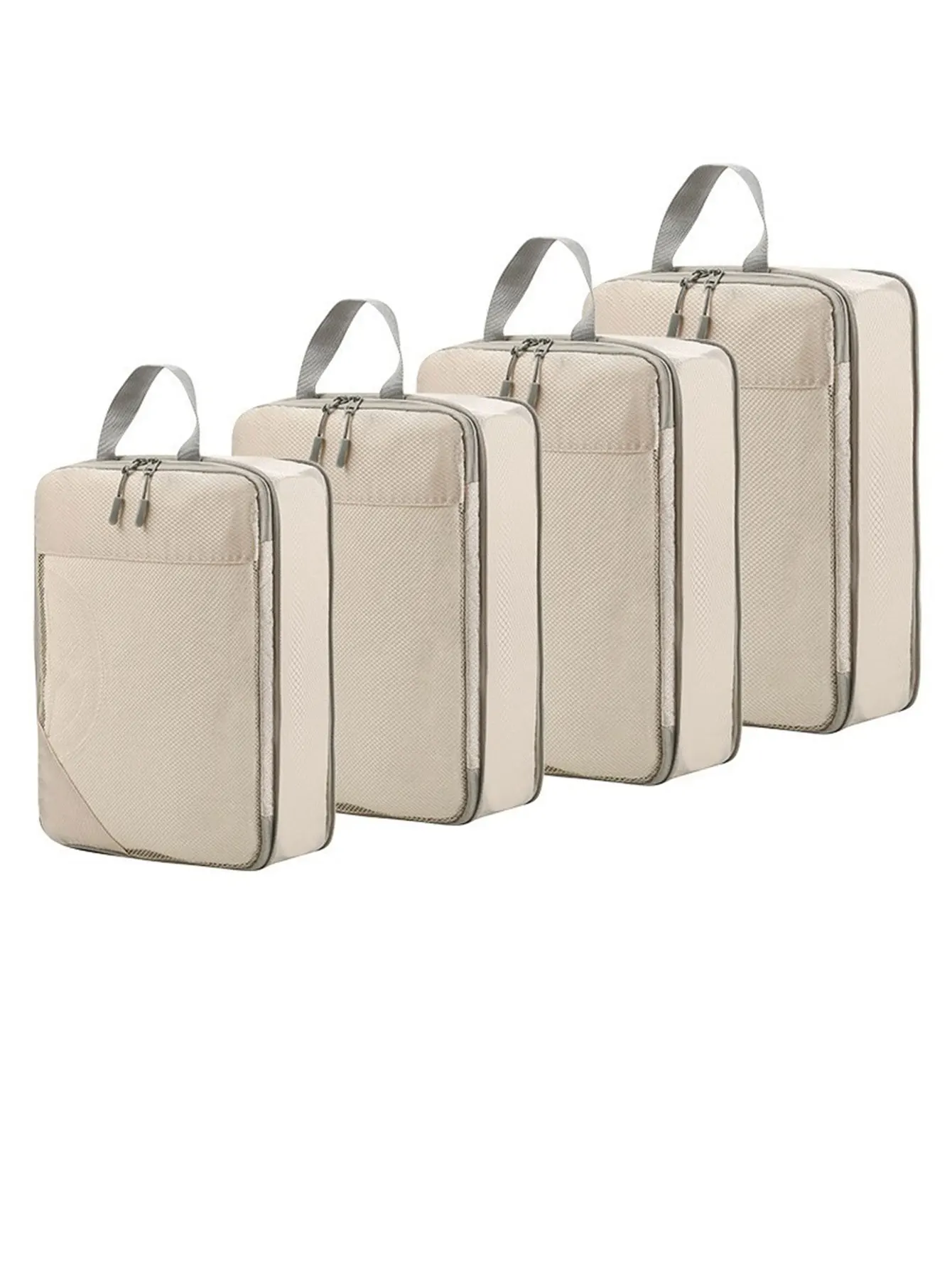 4 pcs beige visual