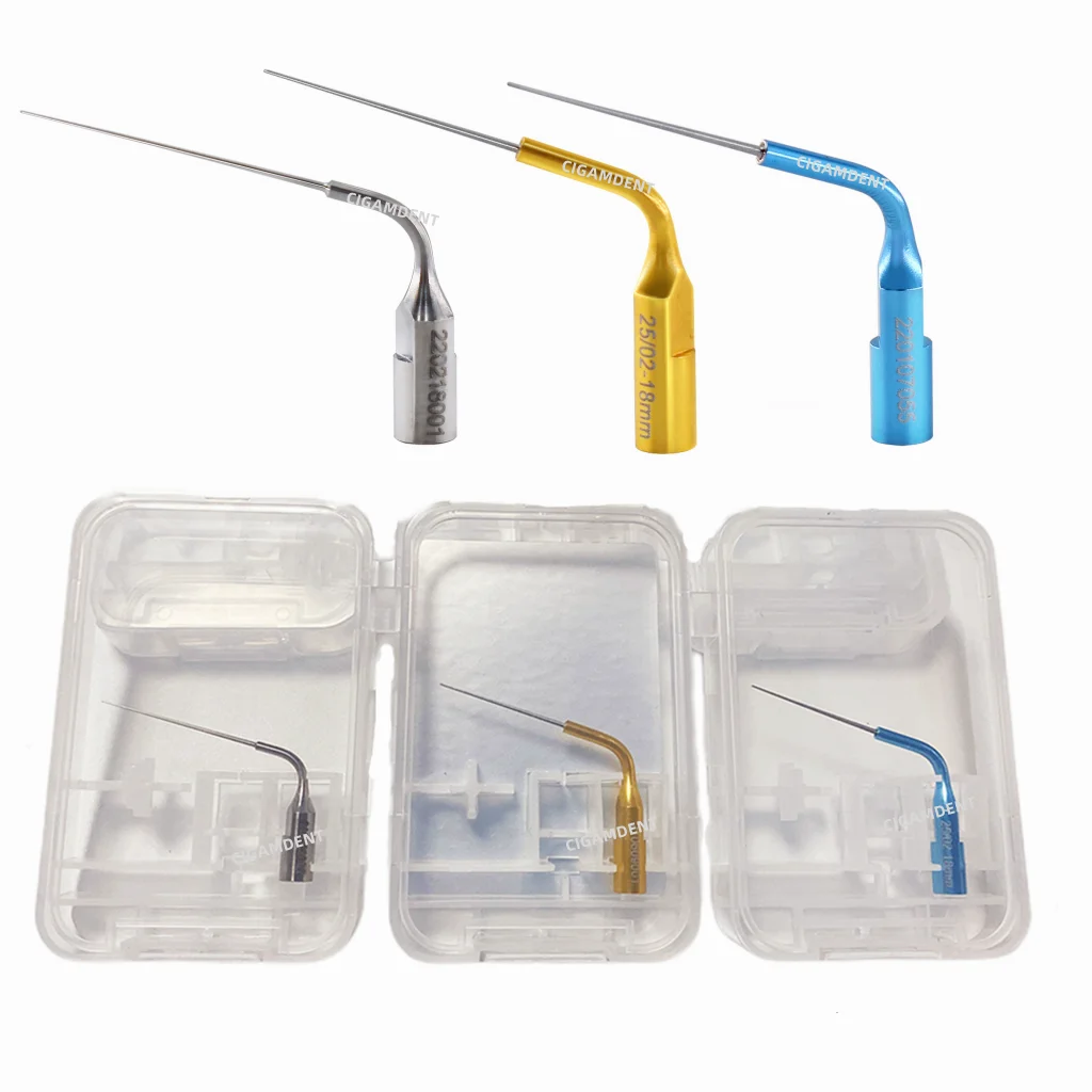 2Pcs Dental Ultrasonic Irrigation Tips endo Root Activator Tip