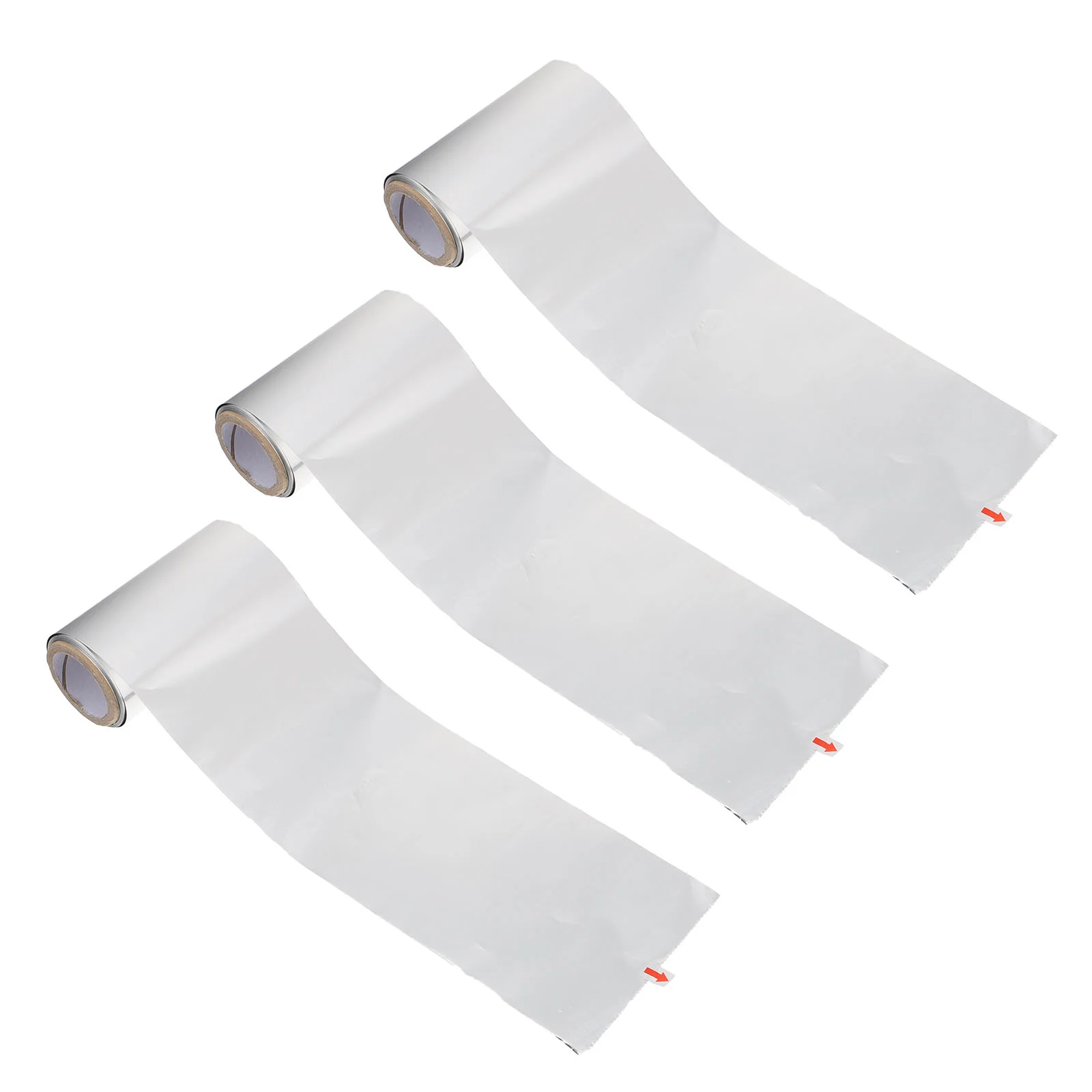 

3 Rolls Highlighting Tin Foil Hair Aluminum Foil Sheets for Home and Salon