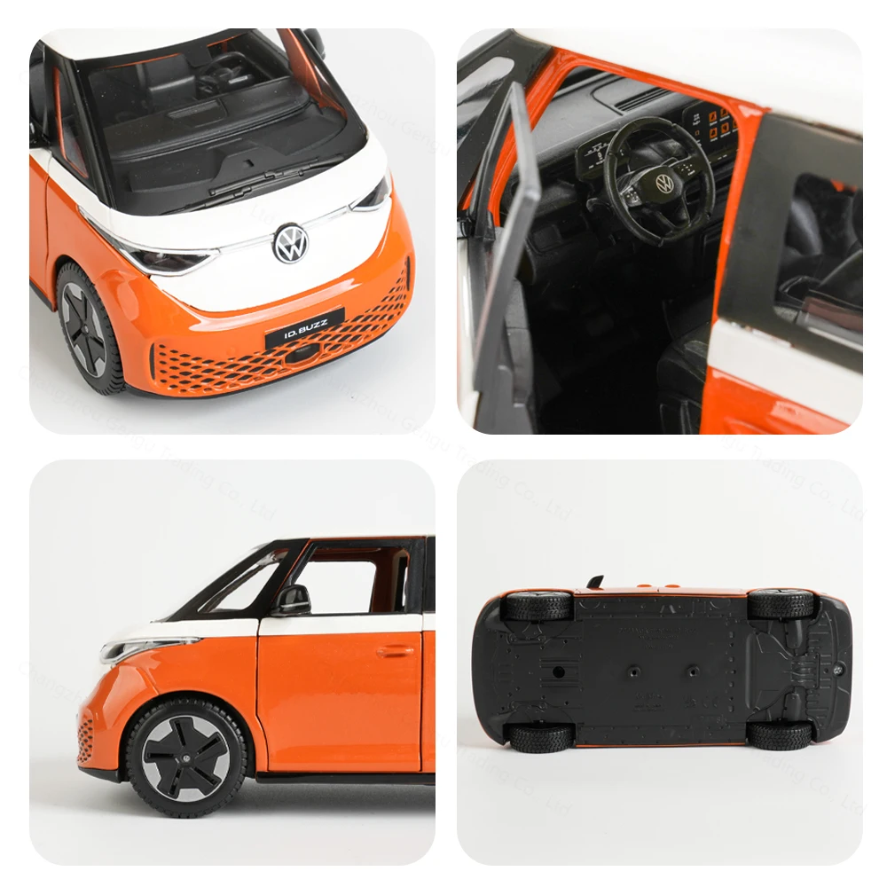 Maisto 1:24 Volkswagen 2023 ID.Buzz Static Die Cast Vehicles Collectible Model Car Toys 6