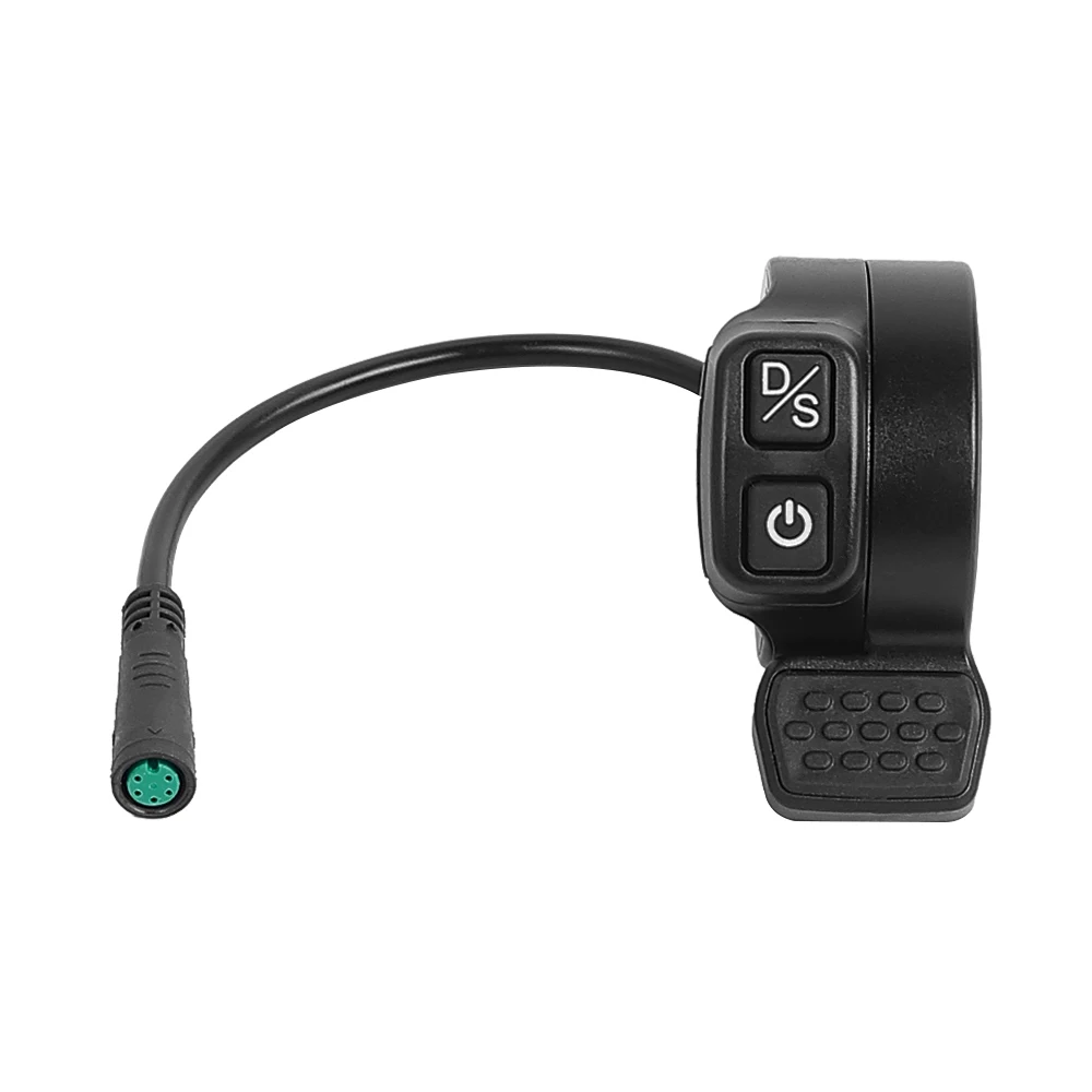 Waterproof Thumb Throttle with Speed Control and Dual Drive Switch