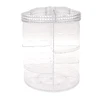 Large-capacity Makeup Organizer With 360 Rotating Storage Box For Cosmetic Organizer With 70% Space Saving Design For Vanity 3