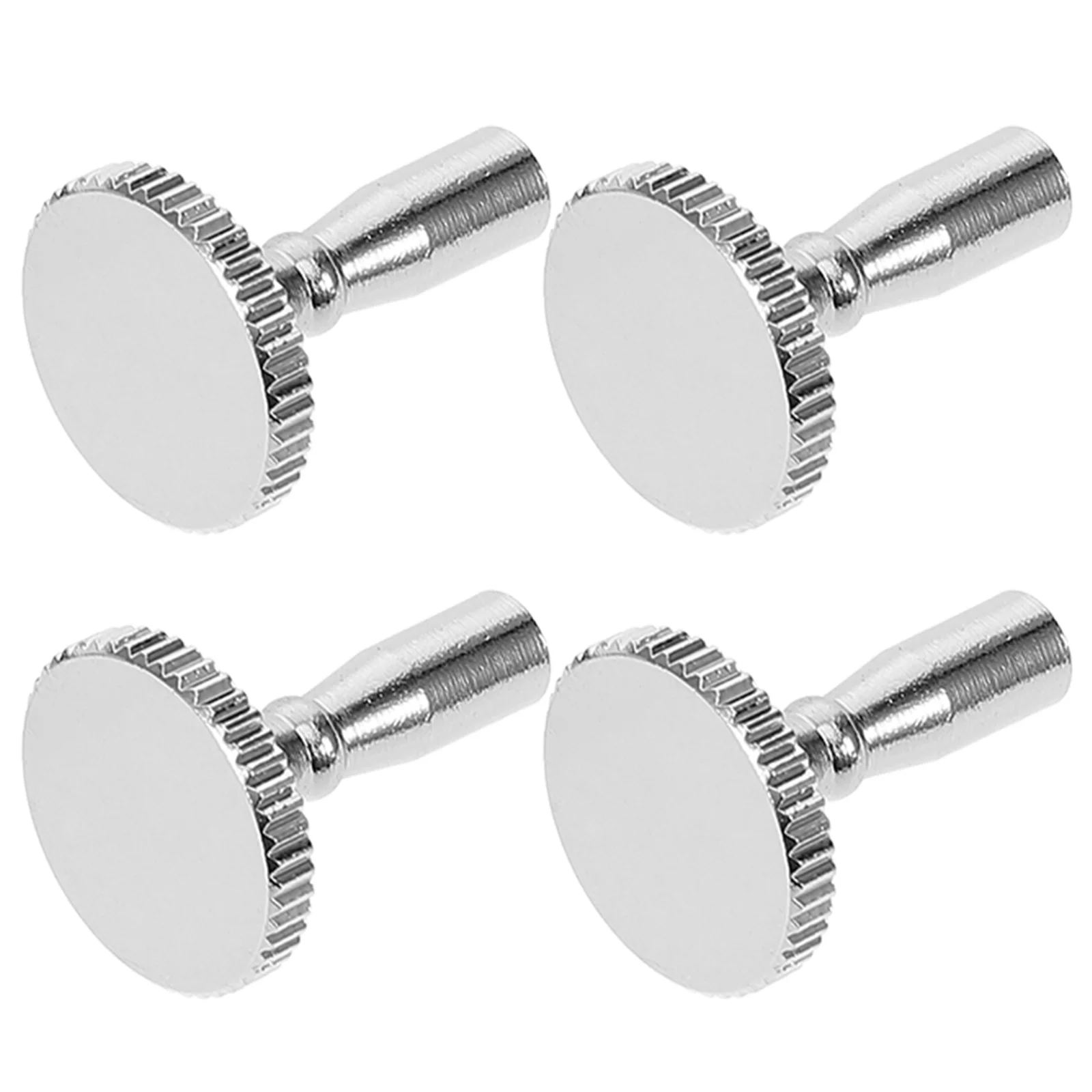 

4 Pcs Lamp Head Knob Switch Standard Replacement Light Turn Knobs Desk Accessories Copper Part