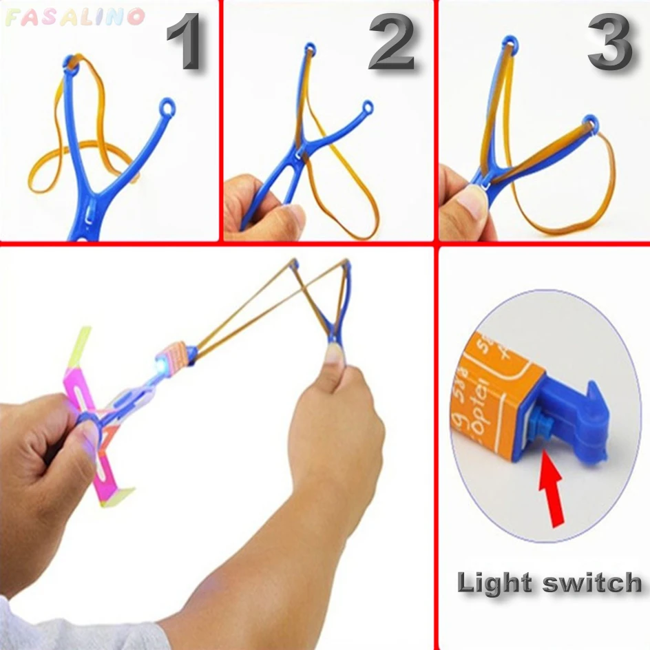 6PCS Creative Flying Dragonfly For Night Party Gadgets Kids Toys 3 6PCS Creative Flying Dragonfly For Night Party Gadgets Kids Toys 3