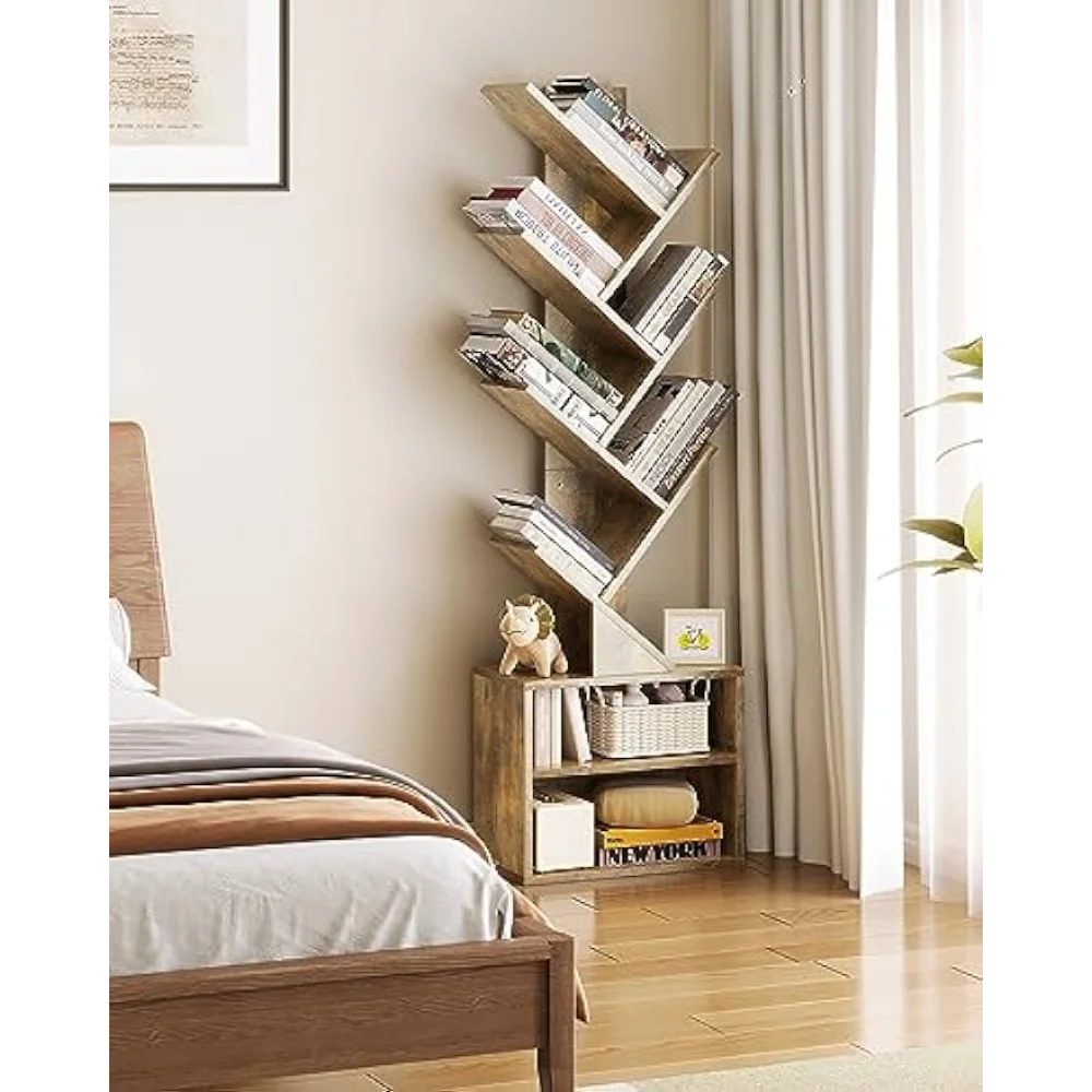 Tall small bookshelf deals