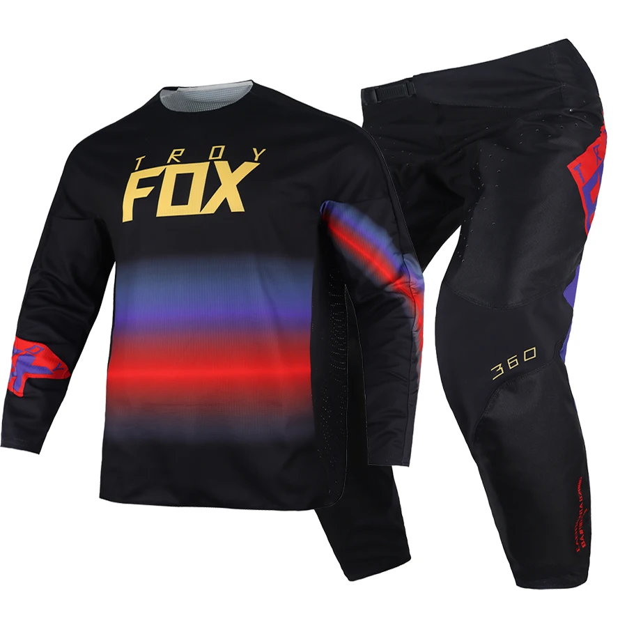 MX 360 Fgmnt Efekt Vizen Airline Exo Gear Set Motorbike MTB ATV Bike Riding Suit  ŰƮ Motocross Jersey Pants Comb