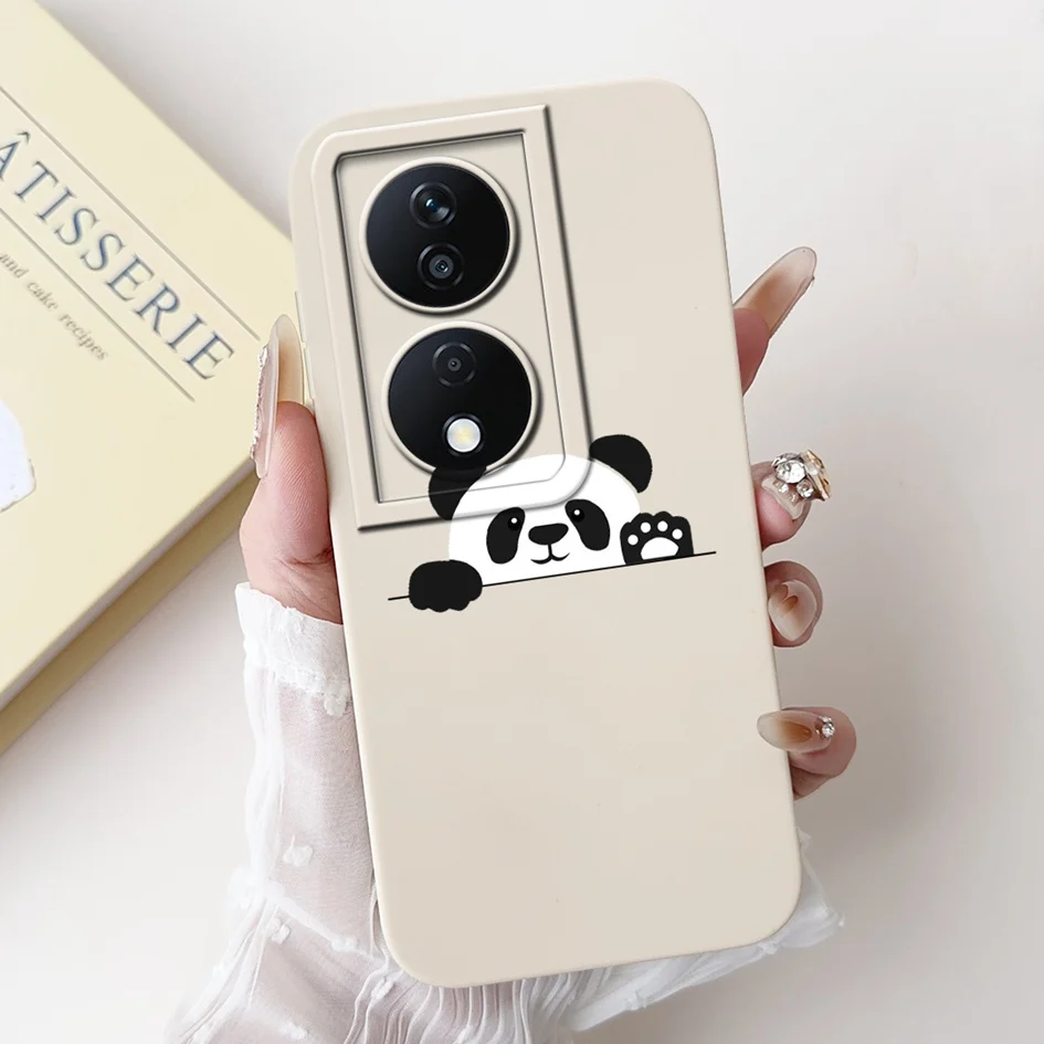 Cute Cartoon Astronaut Square Silicone Soft Case with Camera Lens Protection
