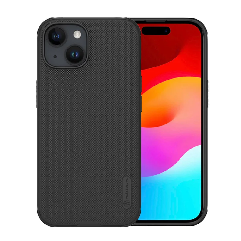 

Защитный чехол Nillkin для iPhone 15 14 13 Mini Pro Max Plus, суперматовый защитный чехол Pro с магнитной задней крышкой