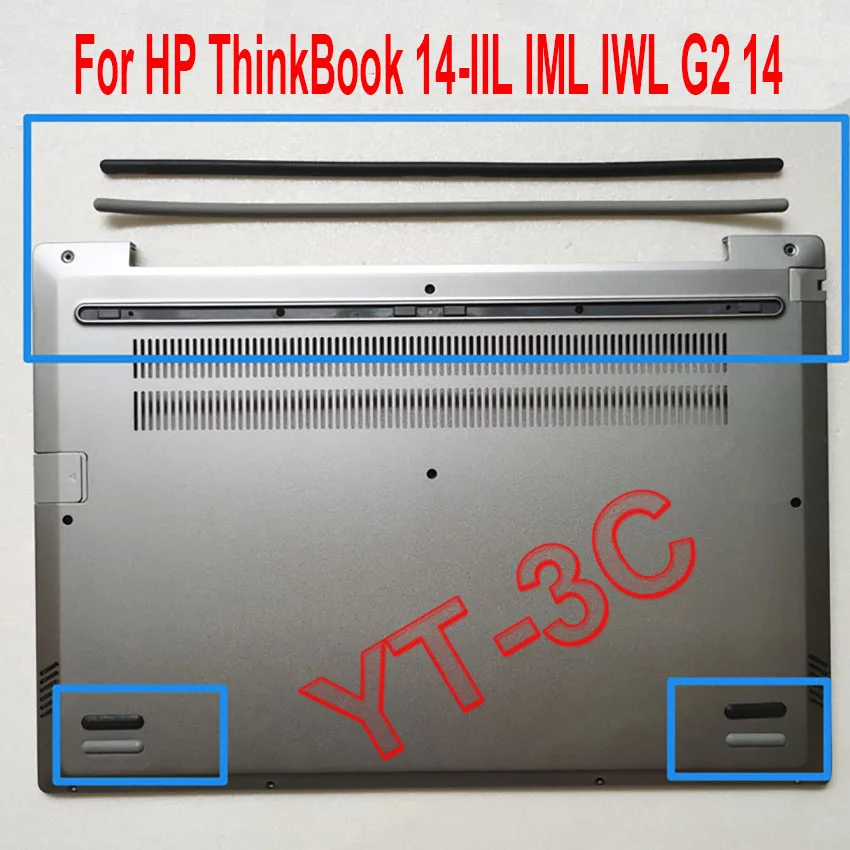 1Set New Laptop Rubber Pad Black FOR Lenovo ThinkBook 14IIL IML IWL G2