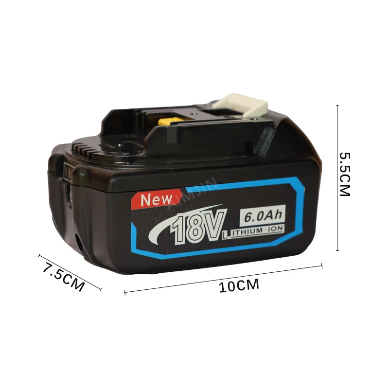 

100% original 18V For Makita 6000mAh lithium-ion Rechargeable Power Tool Replacement Battery BL1860 BL1830 BL1850 BL1860B