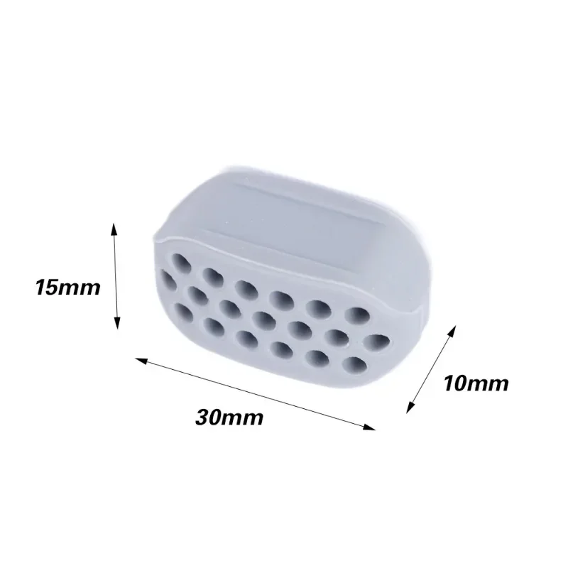 Facial Fitness Silicone Mandibular Exerciser - Tone & Strengthen Jawline and Neck Muscles