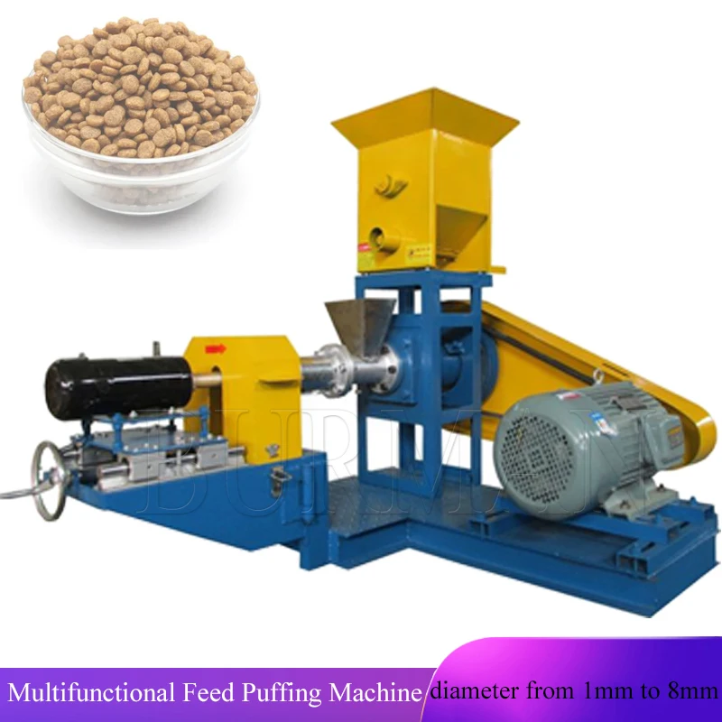 

Multifunctional Feed Puffing Machine Pet Food Processing Machines Fish