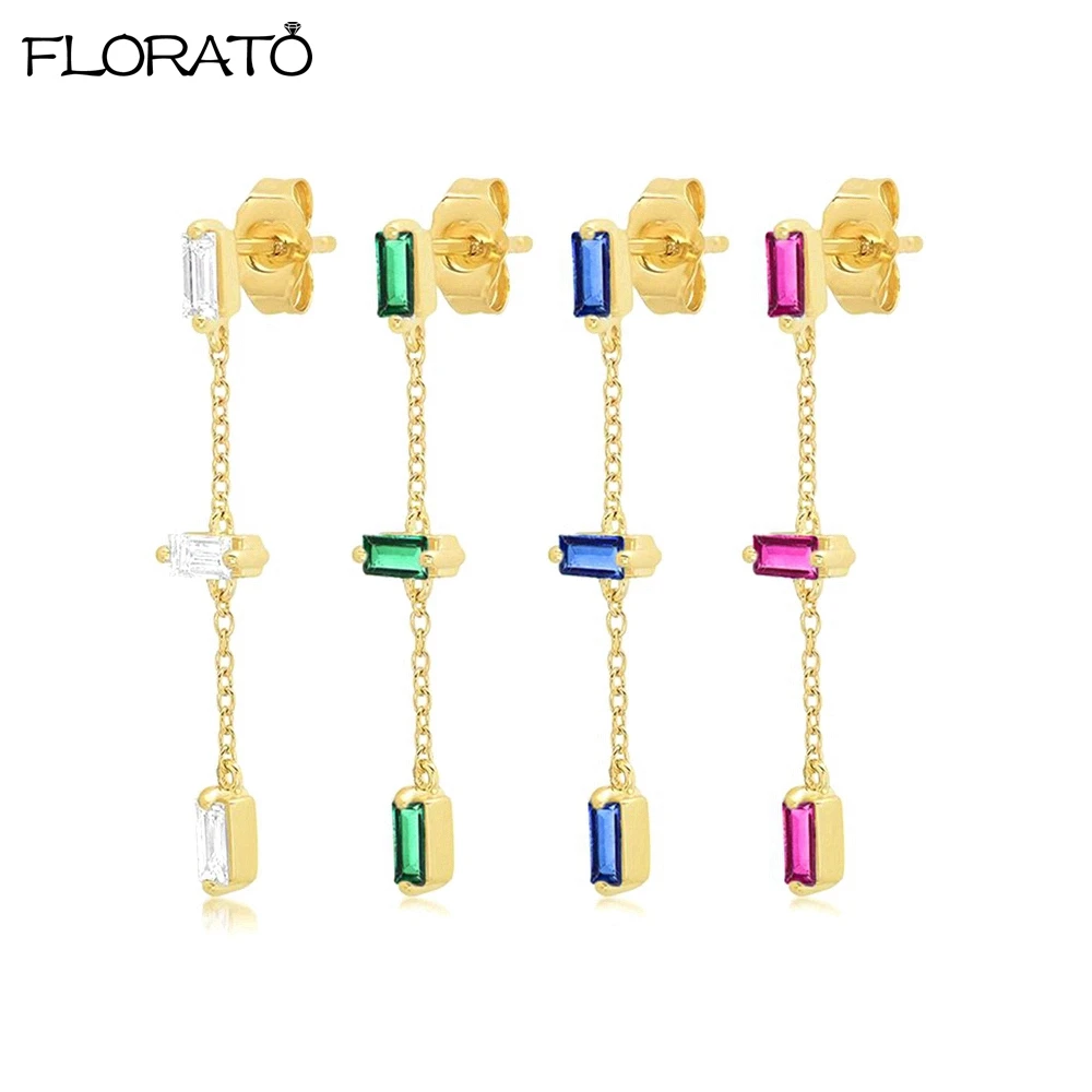 Новинка 2024, модные длинные серьги с кисточками