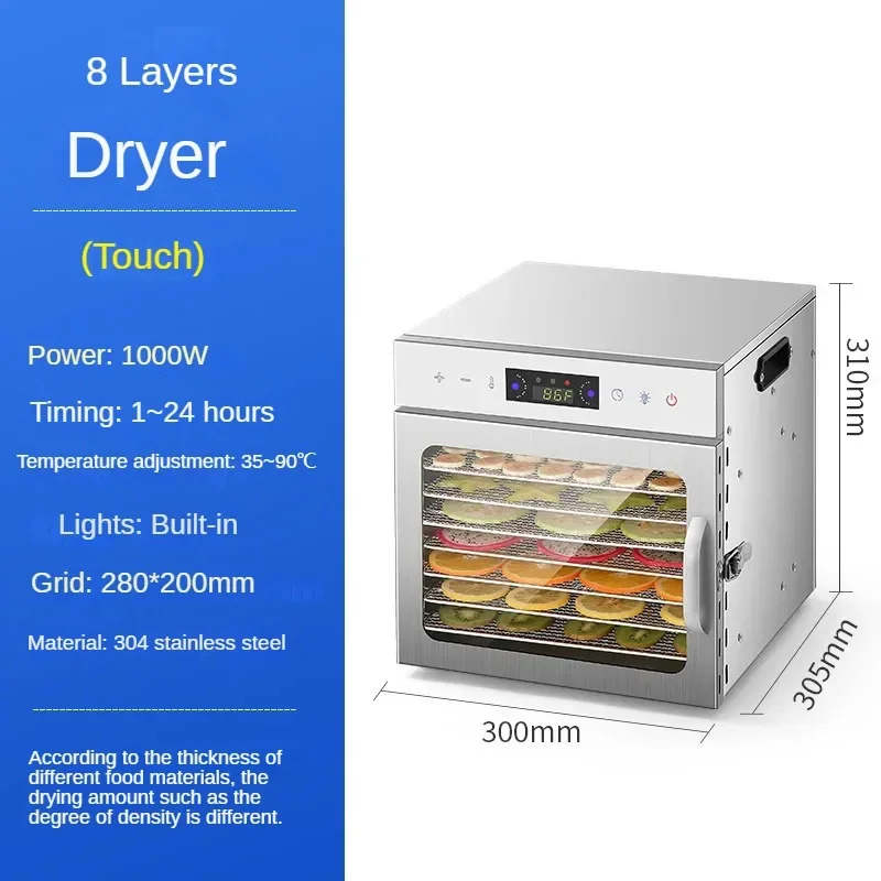 8 layers