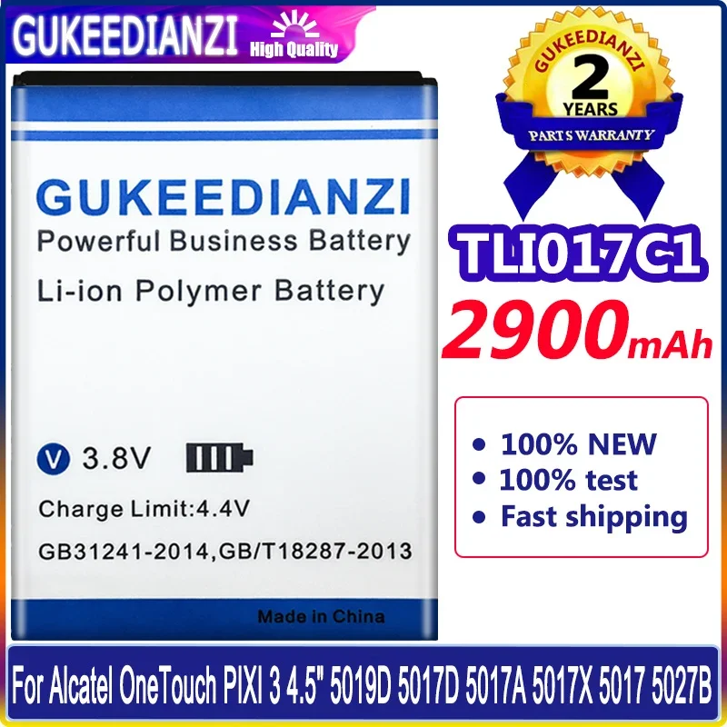 Nuova Batteria Del Telefono 2900Mah Tli017C1 Per Alcatel One Touch Pixi 3 4.5 4.5 "5019D 5017D 5017A 5017X 5017 5027B Tli017C1 Batteria