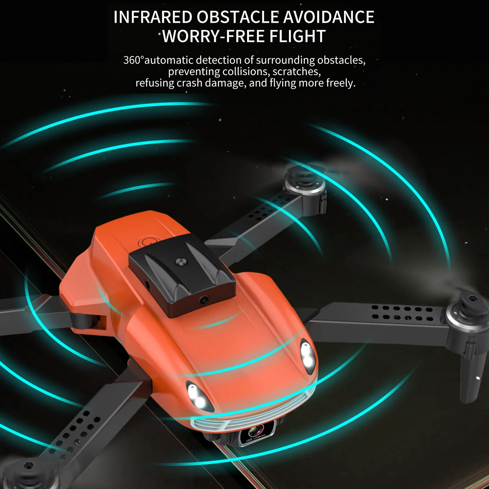 KF616 RC 드론 4K 카메라 RC 쿼드콥터 기능 장애물 회피 제스처 제어 RC 직업 미니 드론 쿼드콥터, 원격제어