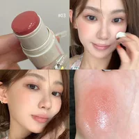 HERORANGE Aqua powder blusher Stick Korean Girls Whitening Natural Naked Makeup Highlight powder blusher Brightening Cream 1