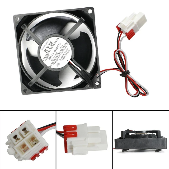冷蔵庫用モーターファン12v,0.3a,3612jl-04w-s49,Samsung用