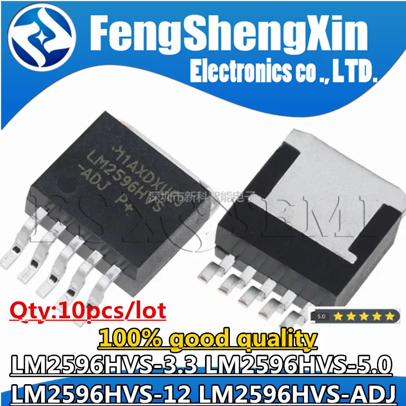 

10pcs/lotLM2596HVS-3.3 LM2596HVS-5.0 LM2596HVS-12 LM2596HVS-ADJ LM2596HVS High voltage power IC TO-263-5