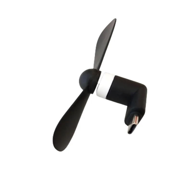 1PC Креативний міні-портативний вентилятор Micro USB 5v 1w Мобільний телефон USB Гаджет Тестер вентилятора для Type-C Тип C Кулер для мобільного телефону Аксесуари
