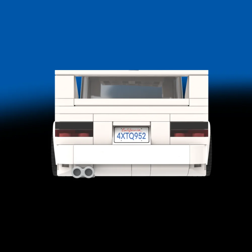 Poladeer 239PCS DIY Jesse's Speed Serie Rennwagen Benutzerdefinierte zusammengebaute Bausteine Lernspielzeug Ornamente Junge Weihnachtsgeschenk – Detail 2