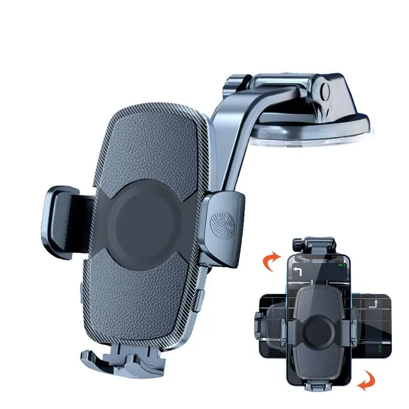 

Крепление для телефона для автомобиля модернизированное крепление для сотового телефона для использования одной рукой прочный Автомобильный держатель для телефона для приборной панели и ветрового стекла