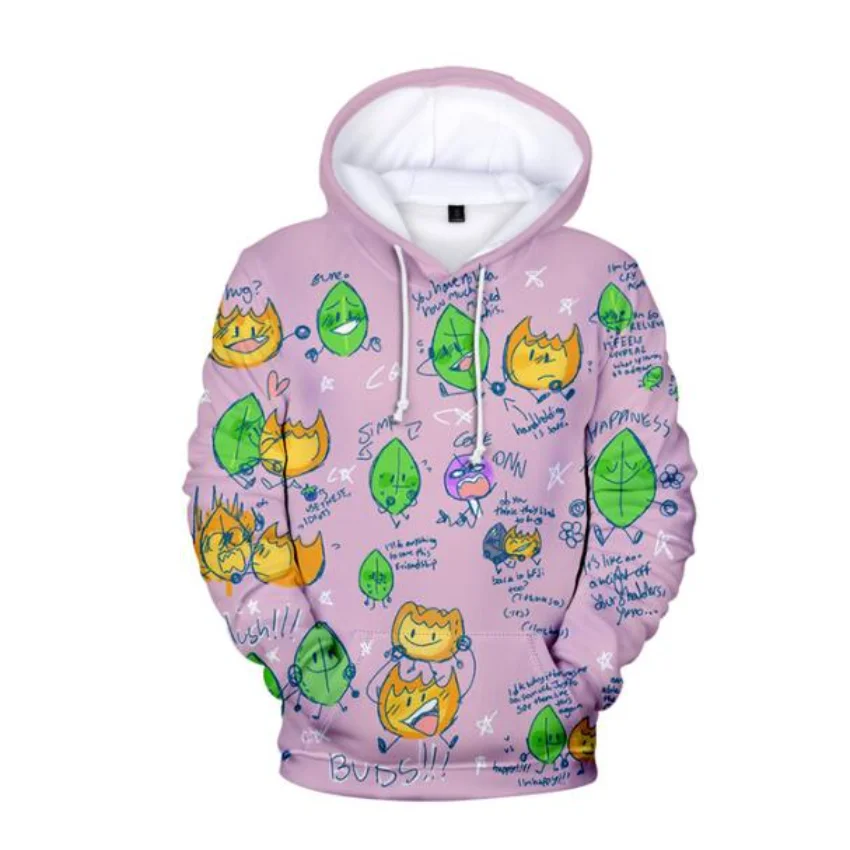 Jacknjellify Battle for Dream Island 3D Print Women/men Hoodie Sweatshirt Streetwear Hip Hop Pullover Hooded Jacket Outwear