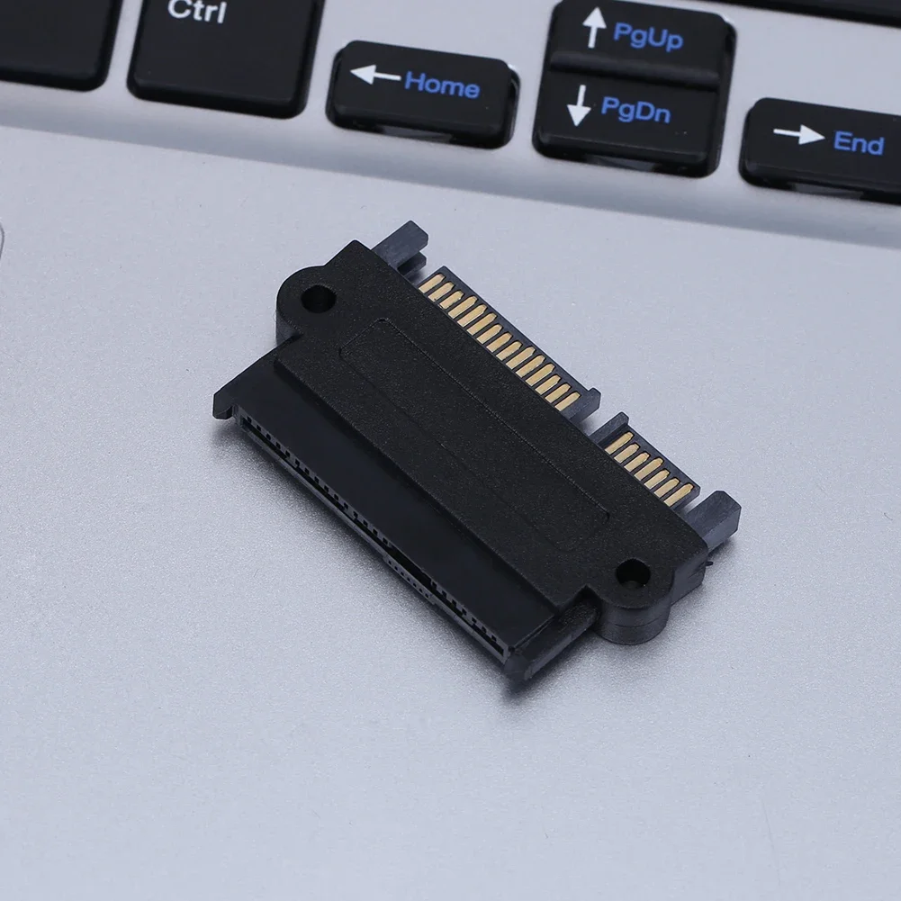 SFF 8482 SAS To SATA 180 Degree Angle Adapter Converter Straight Head SAS Hard Disk Adapter Support SATA 3 Adapter Card for PC