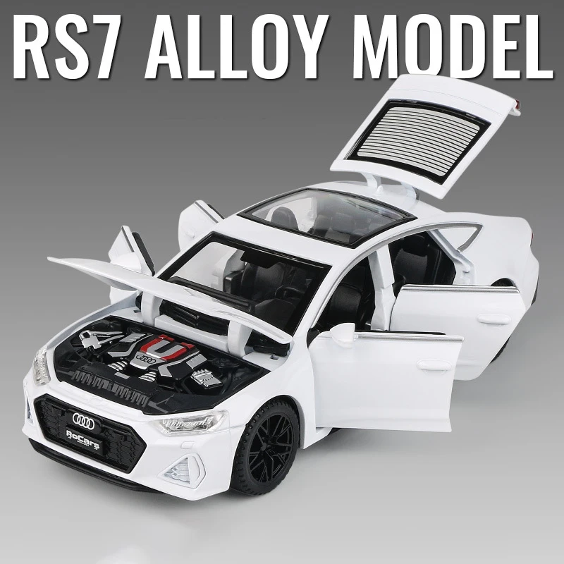1:32 Audi RS7 Sportback aleación modelo coche de juguete Diecasts