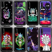 

Rick and Morty Cartoon Phone Case for Huawei P20 P30 P40 lite E Pro Mate 40 30 20 Pro P Smart 2020