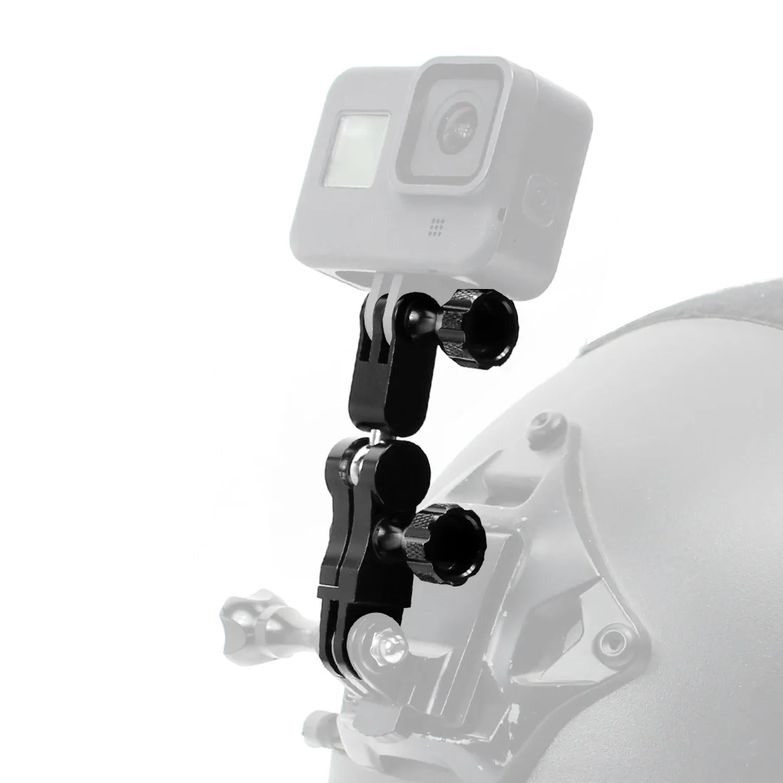 CNC-Stativhalterung 360 ° Arm Magic Hand Extension Adapter Drehgelenk Helm für Gopro 10 Hero 13 12 11 10 DJI Osmo Action Kamera – Detail 28