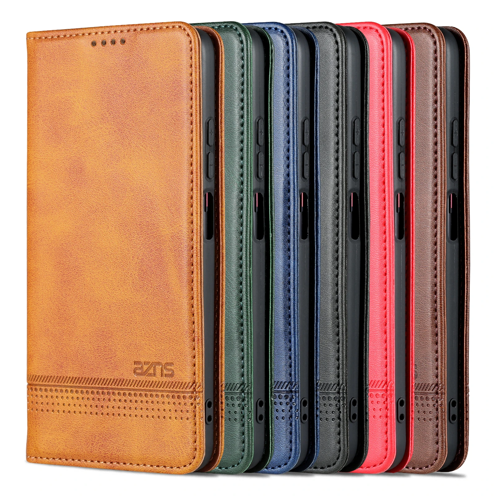 Cartera de cuero para Poco X4 Pro 5G, funda magnética con para libro, para tapa abatible| | - AliExpress