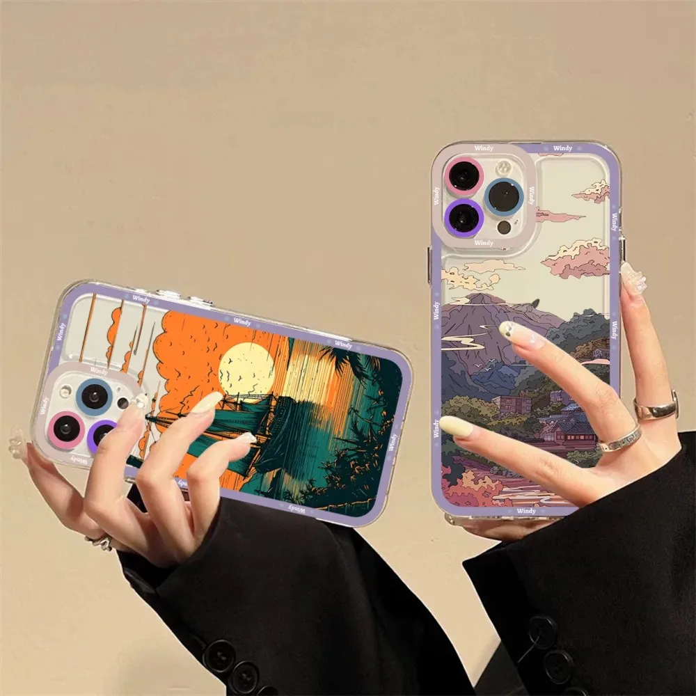 Custodia Per Telefono Con Vista Piacevole Per Samsung S 20 S 21 S 22 S 23 Lite Plus Cover Ultra Mobile