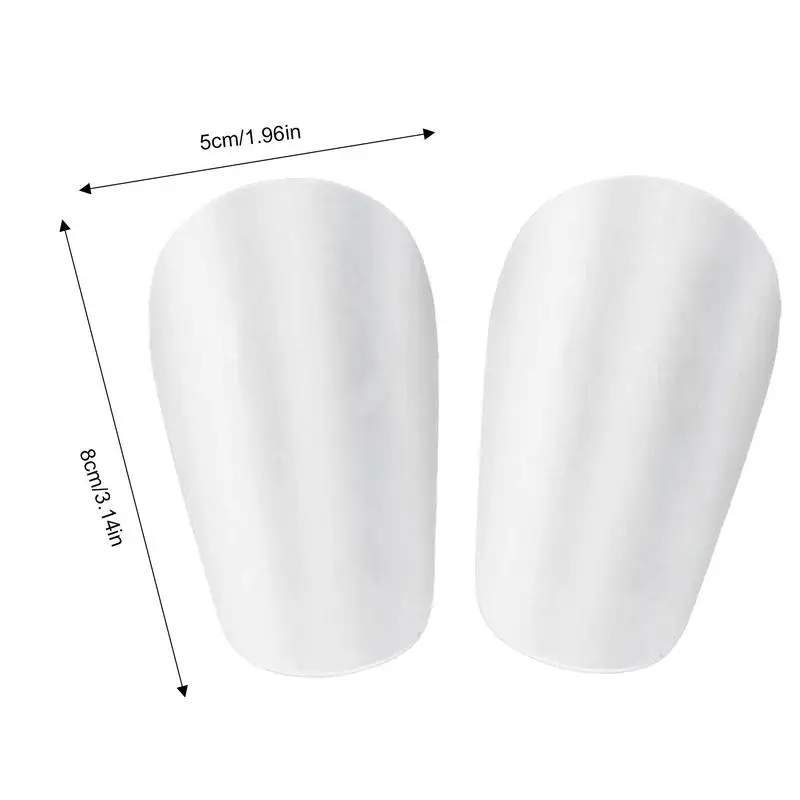 Football Shin Guards 2Pcs Mini Leg Guards Shockproof For Kids Protective Portable EVA Foam Football Protection Accessories For