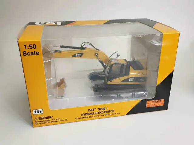 1/50 CAT320DL CAT320D L Excavator Alloy Construction