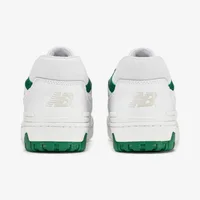 New Balance NB 550 : Chaussures de skate rétro élégantes, confortables et basses pour hommes et femmes en blanc et vert BB550SWB 4