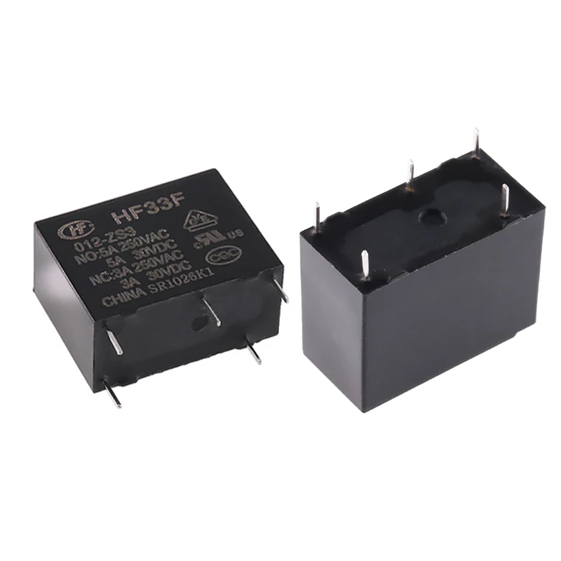 HF33F-024-ZS3 HF33F-005-HSL3  , HF / JZC-33F -005 012 024 -HS3 -ZS3 HF33F -012-HS3, DC 5V 12 24V,   20PCs