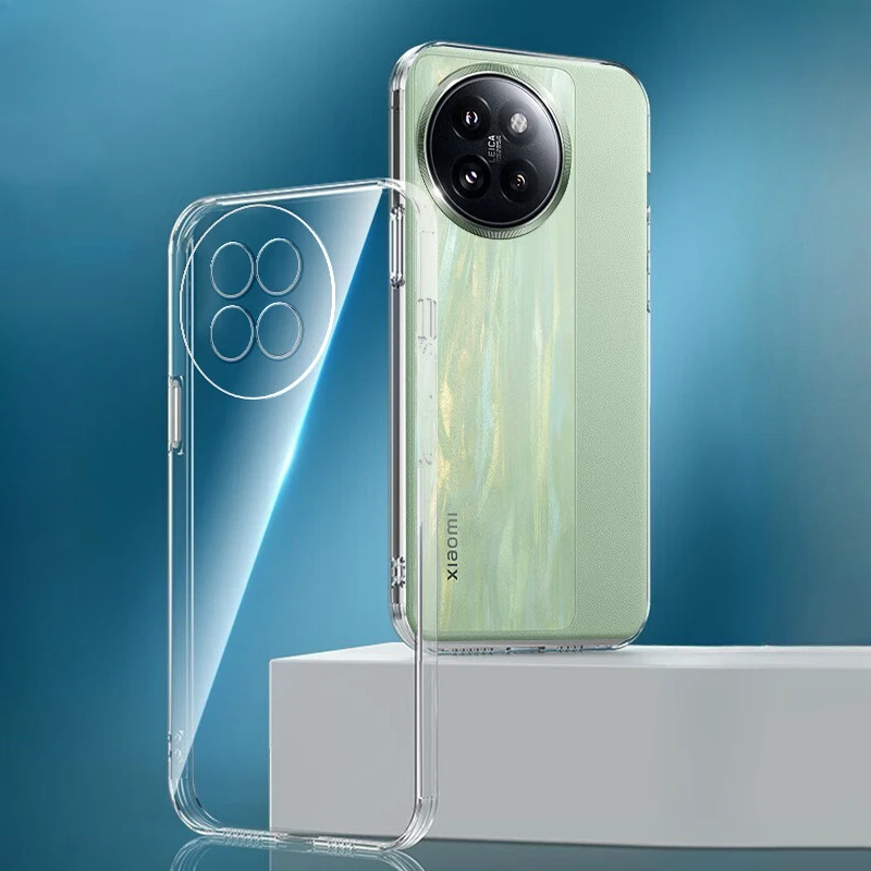 Xiaomi Civi 4 Pro Transparent Soft TPU Protective Phone Case