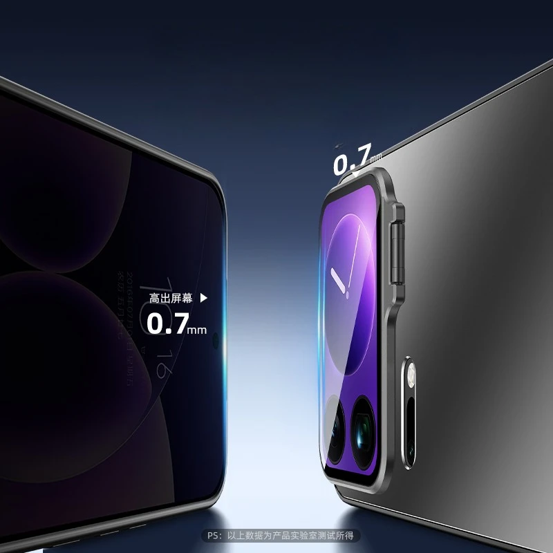 Enhanced Protective Case with Invisible Bracket and Camera Lens Guard - Matte Shockproof Shell