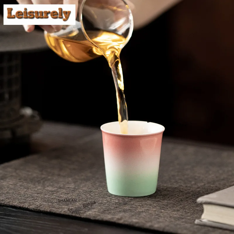 100ml Minimalist Kiln Fambe Cola Mug Coffee Milk Pot Personal Mug Bubble Teacup Cold Hot Water Jug Household Teaware Ornaments