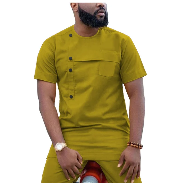 Deji Short Sleeve Dashiki Outfit - Image 5
