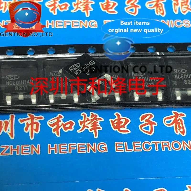 

10 шт., фотообои NCE01H14D TO-252 100V 100% A, новые и оригинальные
