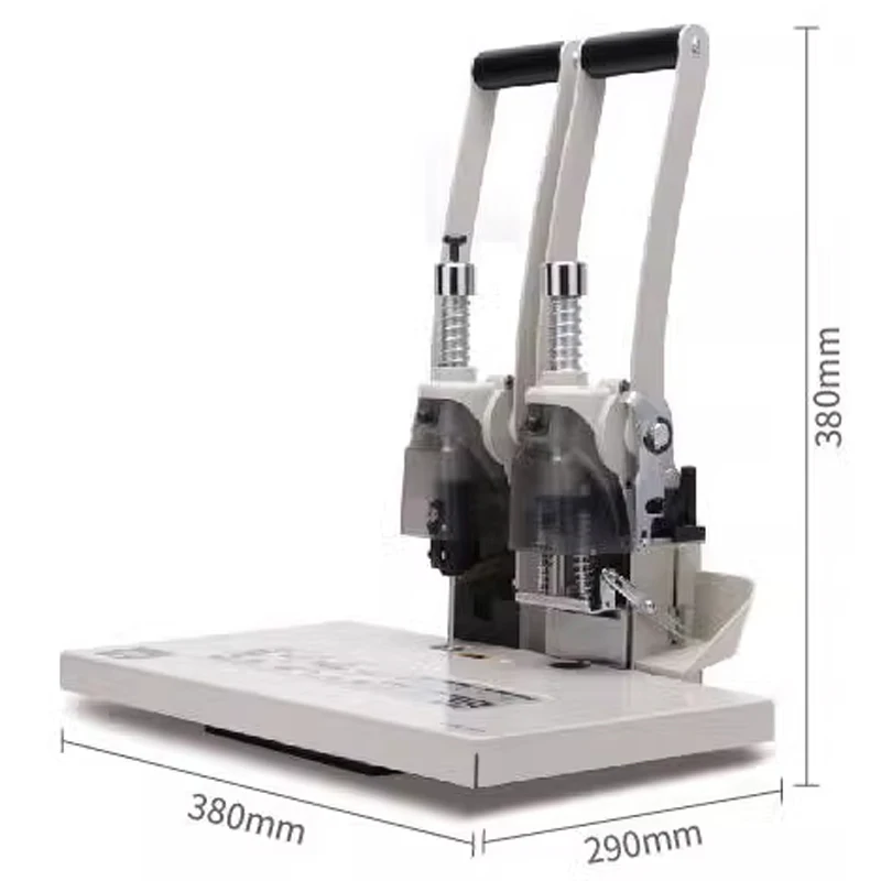 Financial voucher binding machine Document bidding book punching machine Electric hot melt hose binding 3875
