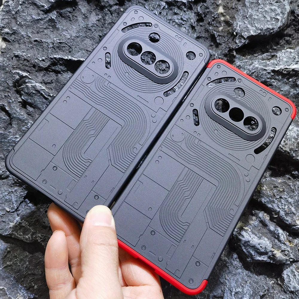 Ultra Thin Matte Frosted Hard Plastic Flashlight Cutout Case