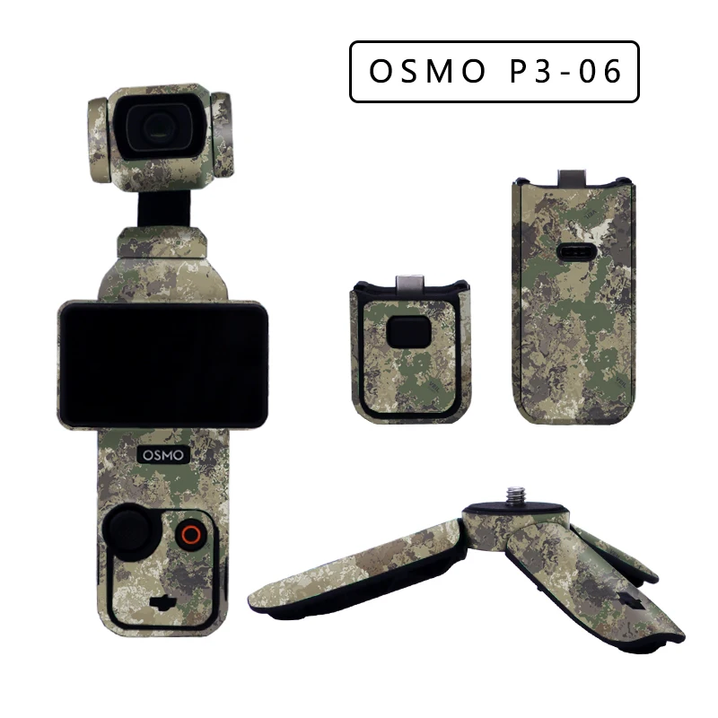 for DJI OSMO Pocket 3 Stickers Decal Skin Full cover Camera Protector Waterproof for DJI Pocket 3 Accessories