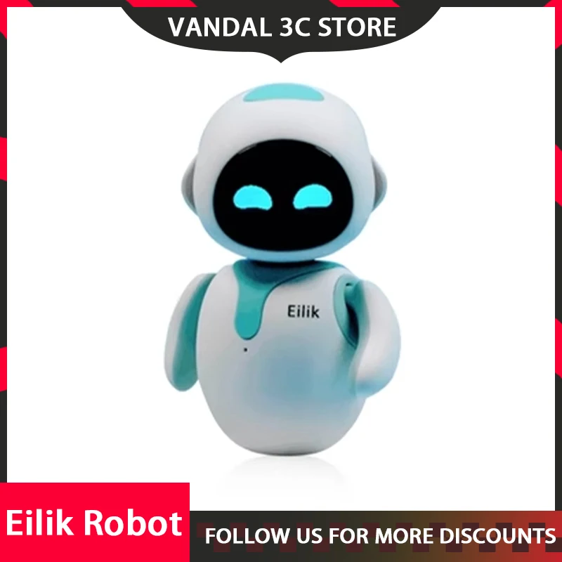 Eilik Robot Toy Interazione Emotiva Smart Companion Pet Con Tecnologia Ai Companion Bot Con Endless Fun Robot Toy For Kids